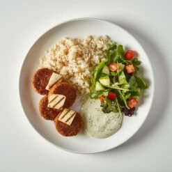 20. Falafel Halloumi Teller